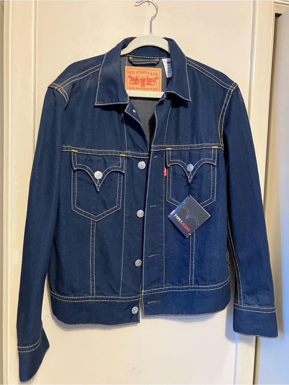 LEVIS TYPE 1 Jean ICONIC Jacket M New